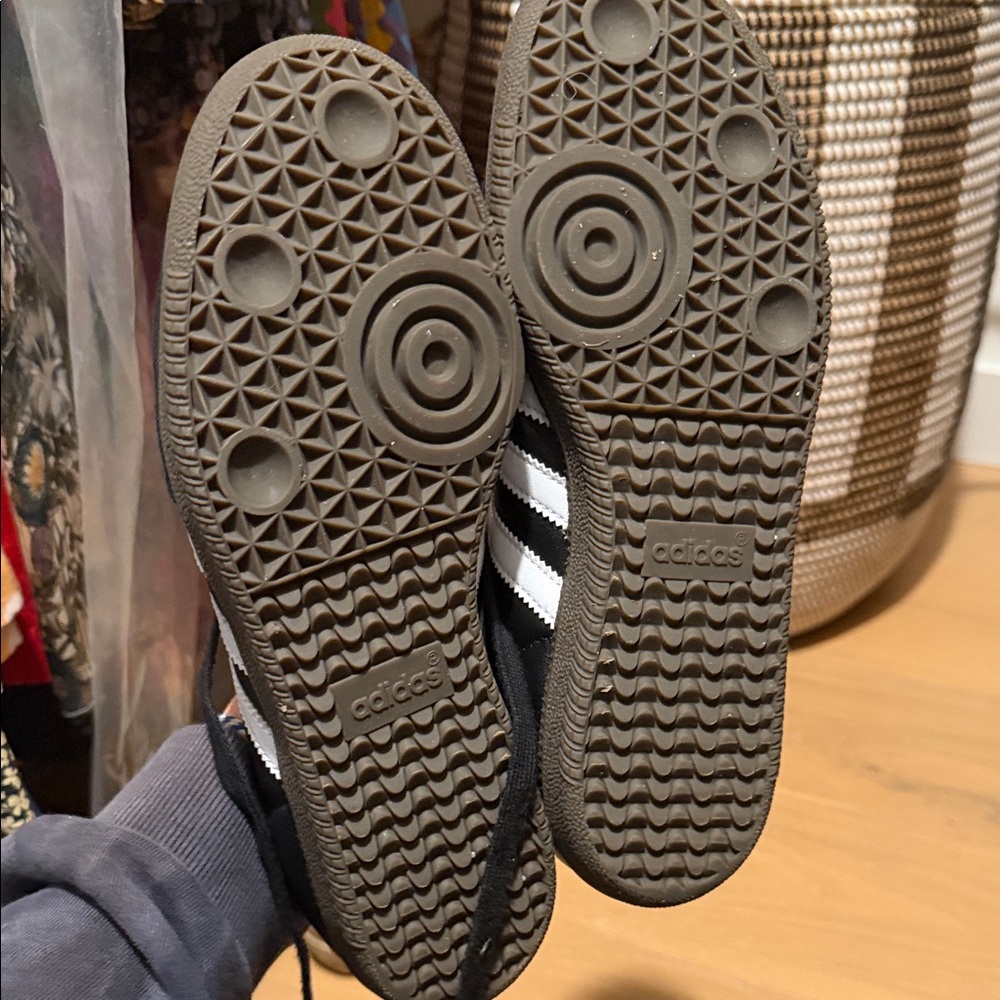 Adidas Samba Black and White Sneakers - Picture 4 of 5